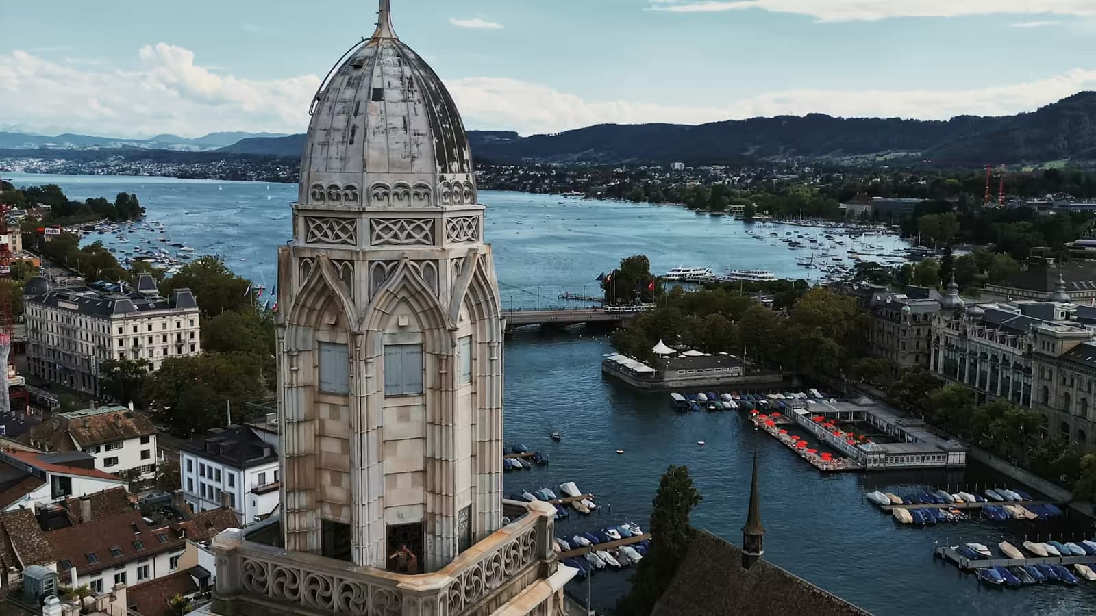 Zurich, Switzerland - international banking district