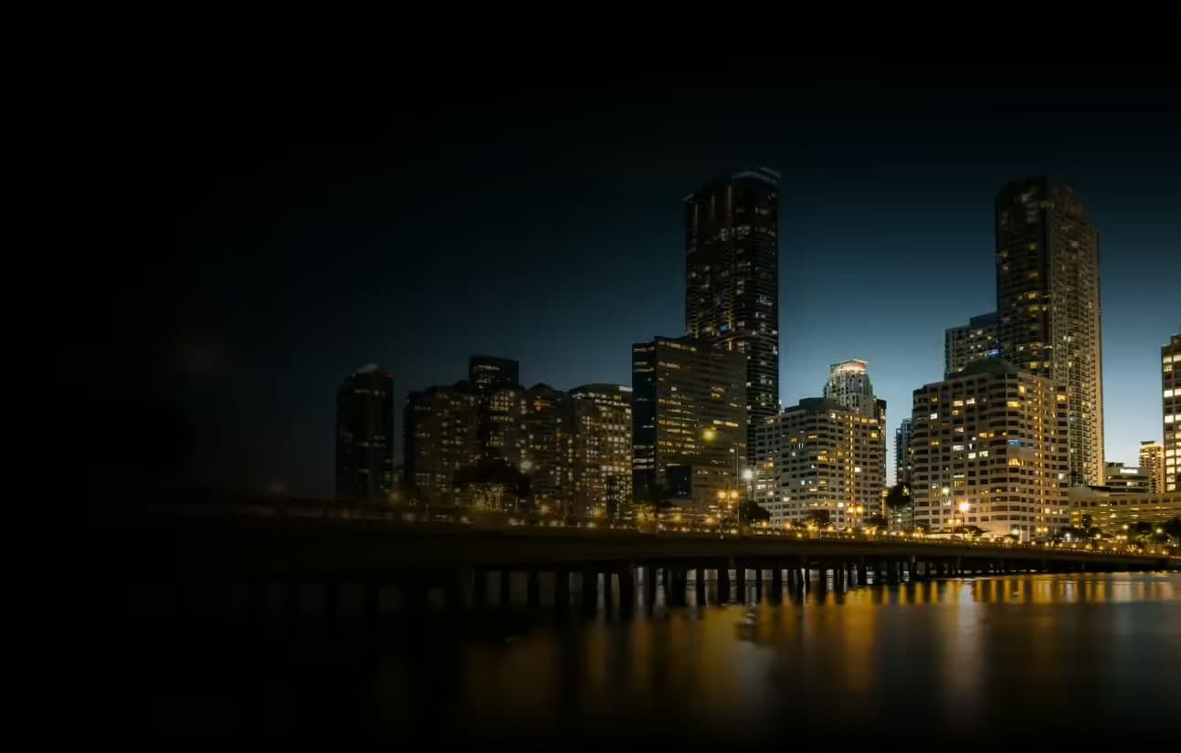 South Pacific island shoreline at sunrise