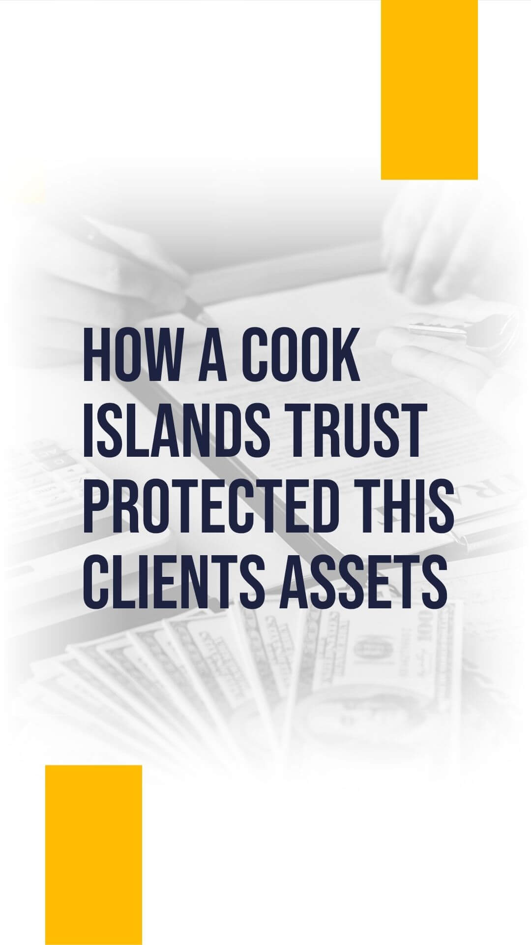 How a Cook Island trust protected client assets