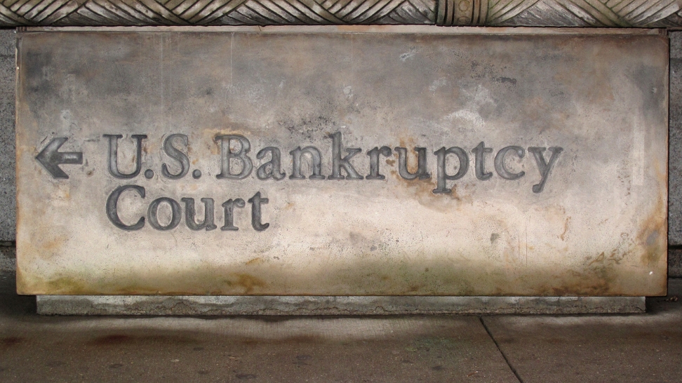 us bankruptcy court signange