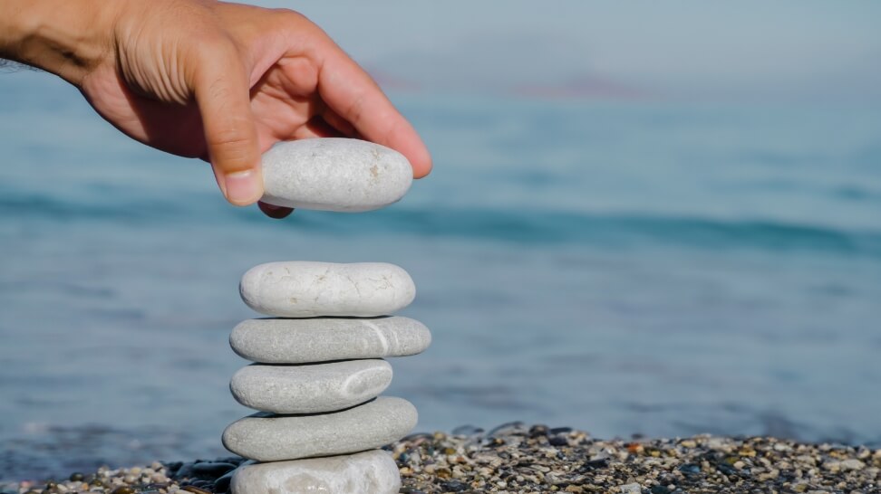 stacking stones